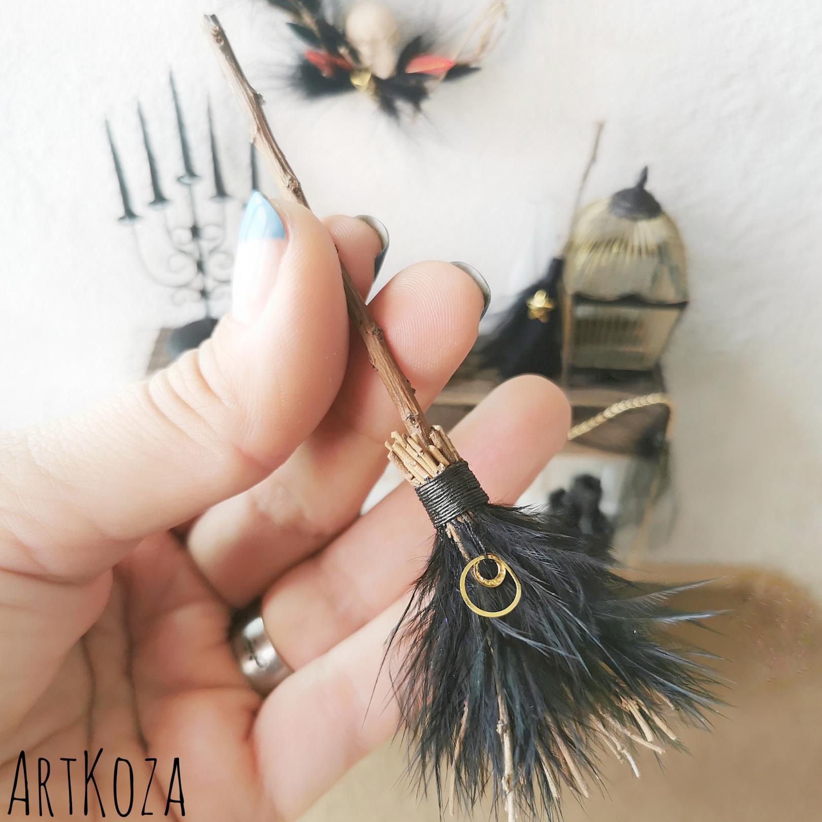 Witch Broom and Duster Witch Broom and Duster