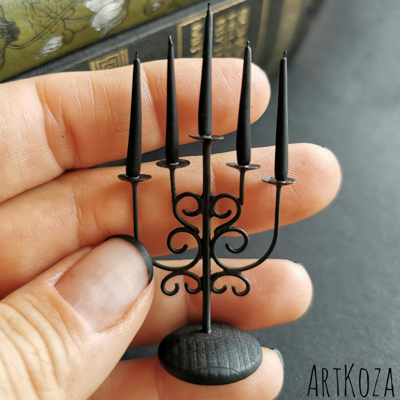 Candelabra for miniature doll house Candelabra for miniature doll house
