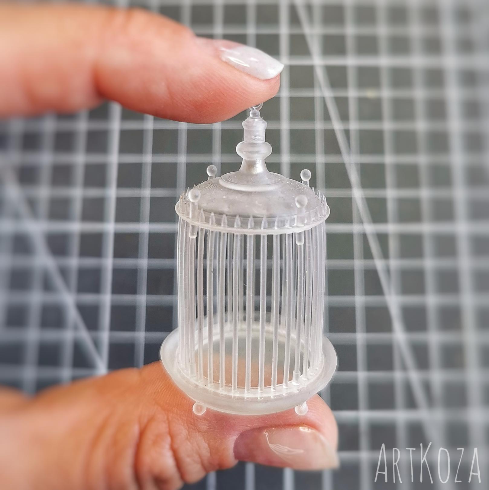 DYI kit Italian birdcage 3D (without pattern) DYI kit Italian birdcage 3D (without pattern)